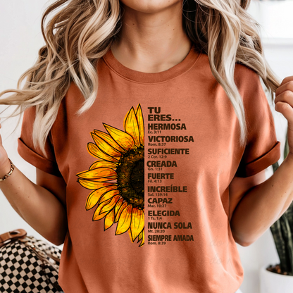 🌻Tu eres... DTF Shirt Transfer