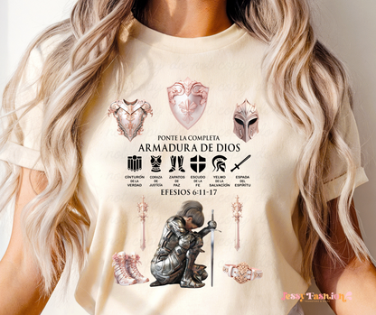 Mujer de la Armadura DTF transfer