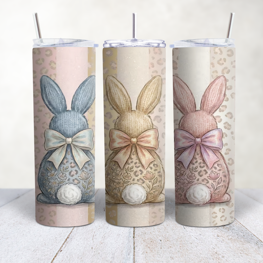 Cute bunnies Sublimation Transfer Tumbler 20oz