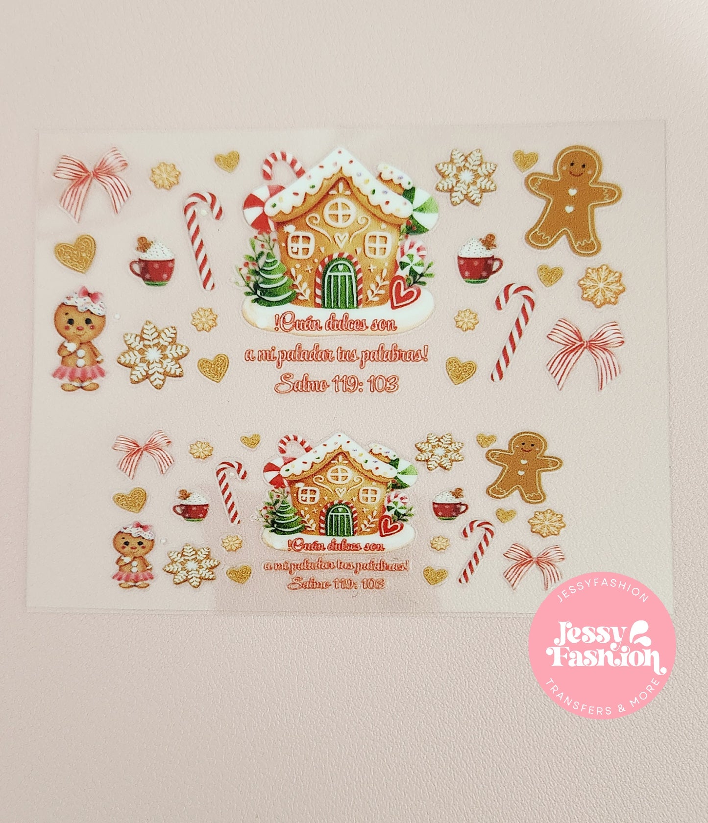 Navidad Cuan dulces... mini uv dtf wrap