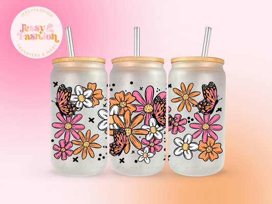 Sunset Garden UV DTF CUP WRAP
