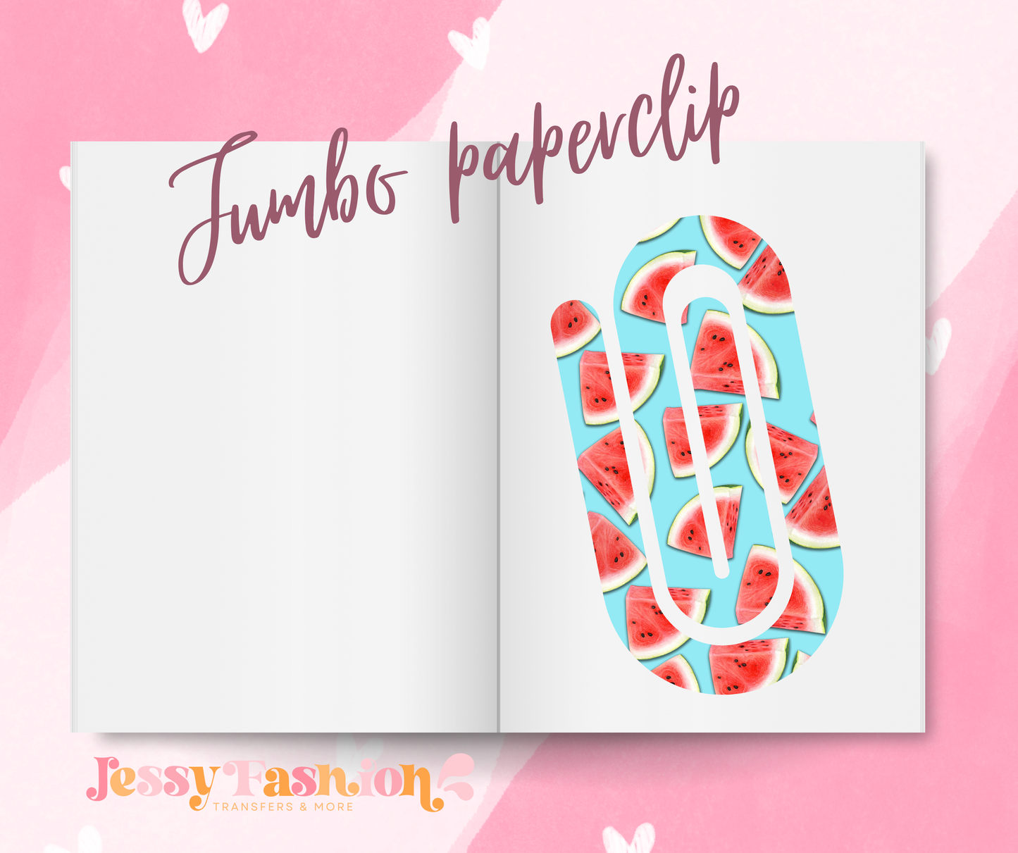 Watermelon Jumbo Paperclip
