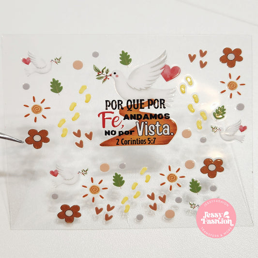 Porque por FE... Mini uv dtf wrap