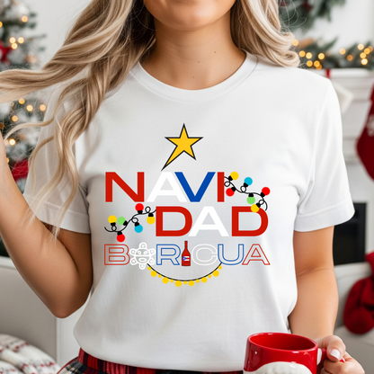 Navidad Boricua DTF Shirt Transfer
