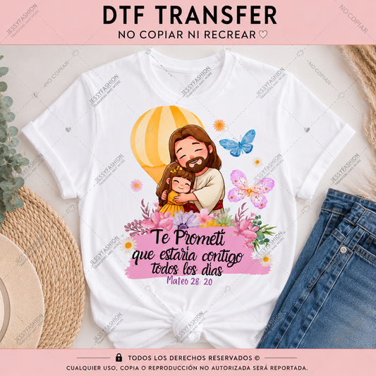 Te Prometí DTF Shirt Transfer