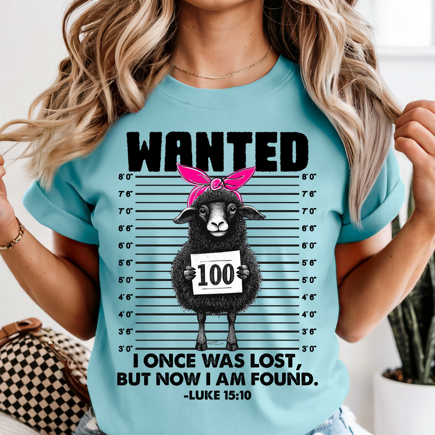 Wanted i once was lost... DTF Shirt Transfer