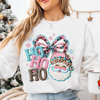 Santa Ho Ho Ho Dtf Shirt Transfer