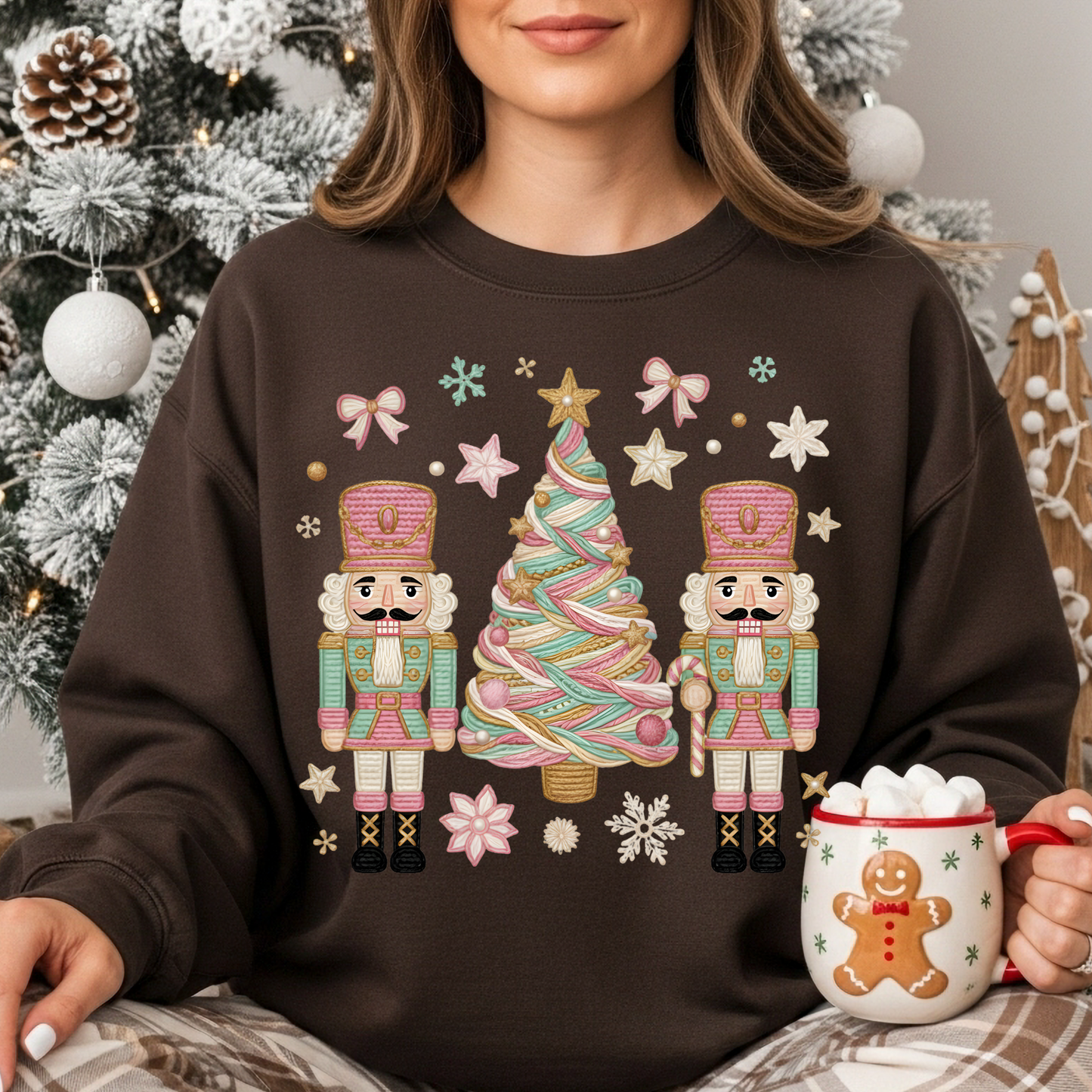 Nutcracker Crochet Dtf Shirt Transfer