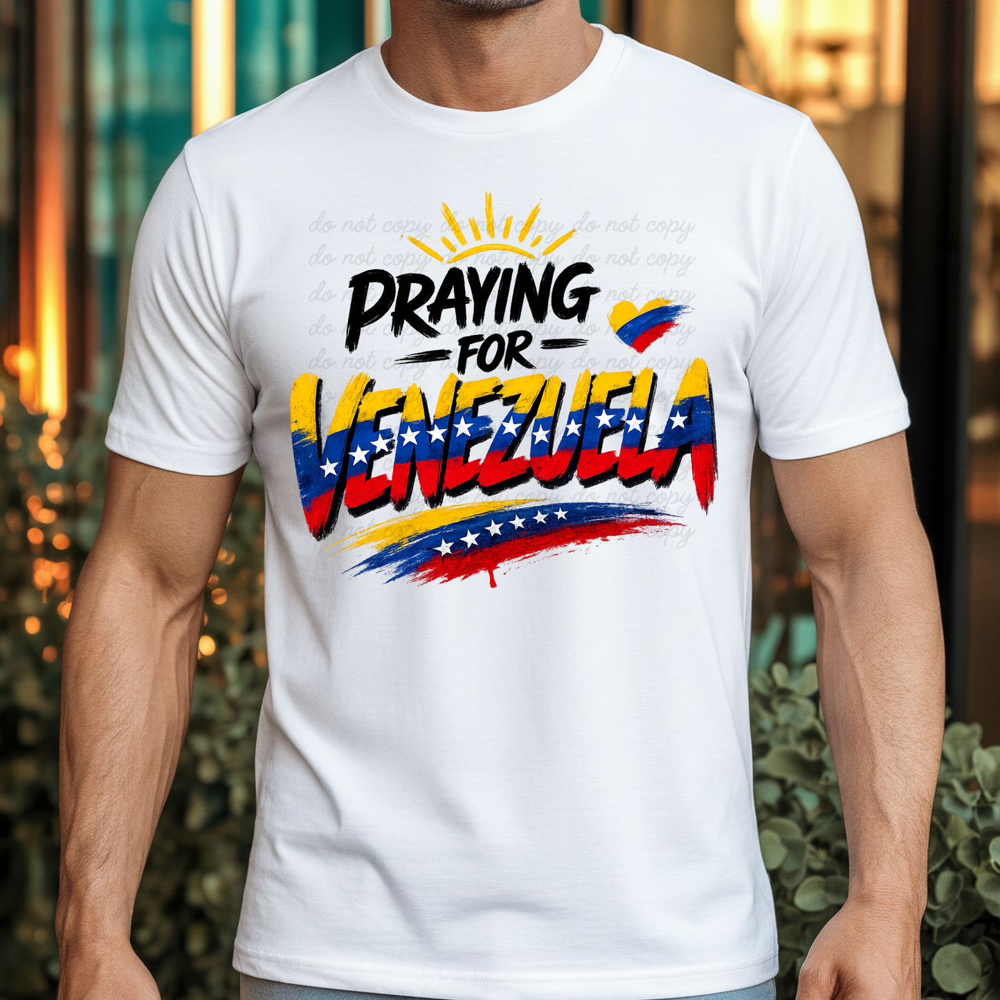 Orando por Venezuela en Español o English Dtf transfer (preorden)