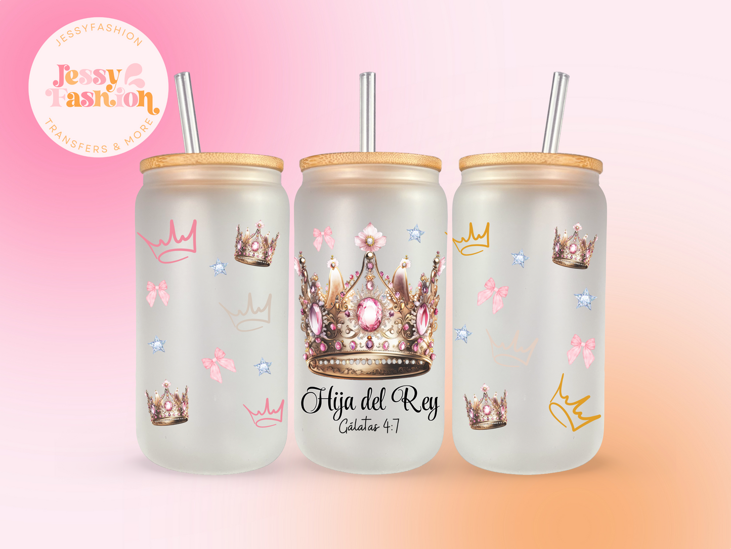 Hija del Rey DTF CUP WRAP