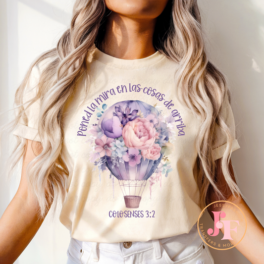 Poned la mira en las cosas de arriba! DTF Shirt Transfer