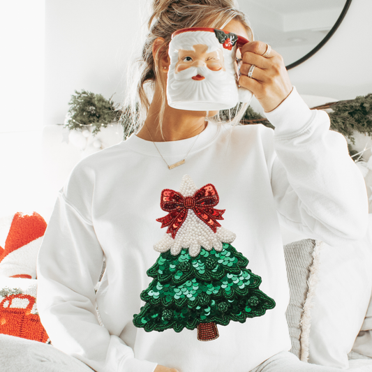 Sequence Christmas Tree Dtf Shirt Transfer