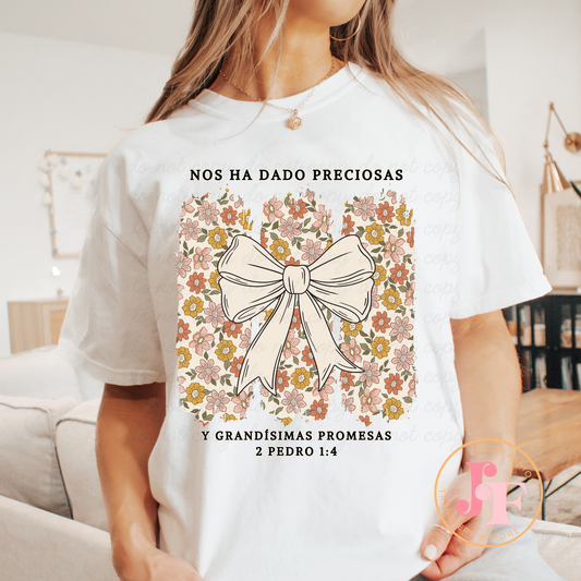 Nos ha dado preciosas... DTF Shirt Transfer