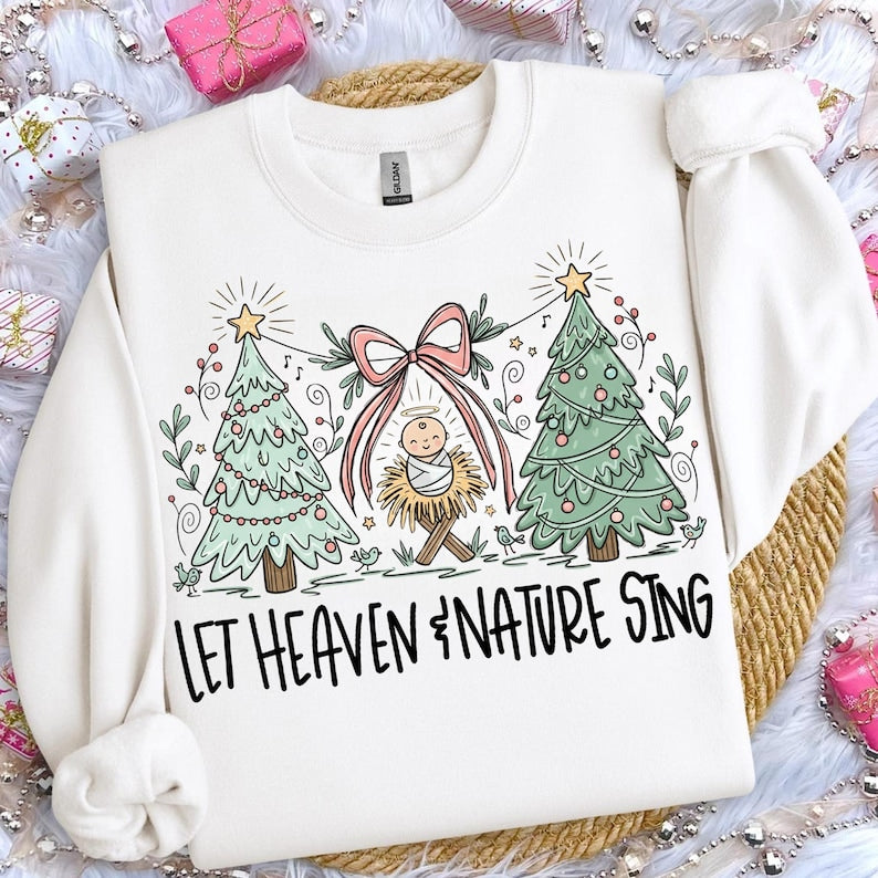 Let heaven and nature sing Dtf Shirt Transfer