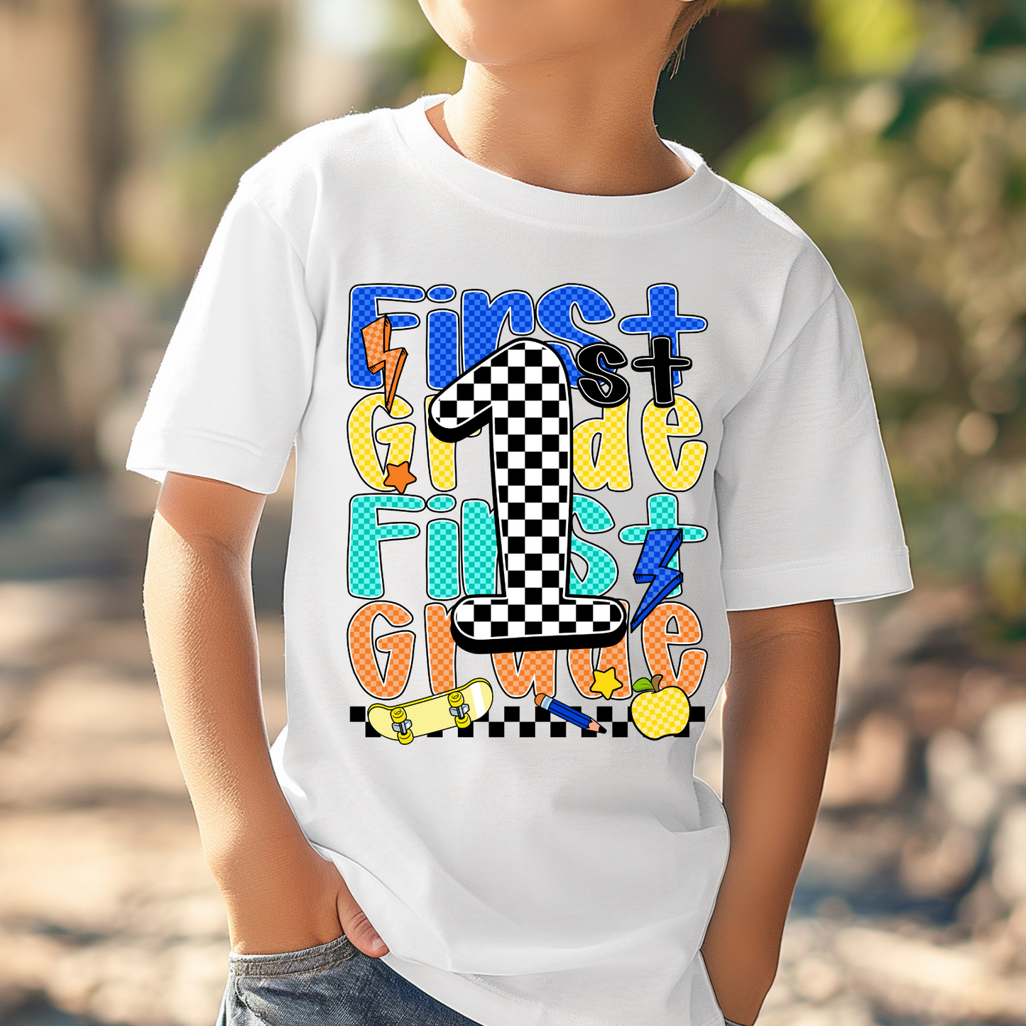 Back to school Boy Grades DTF Shirt Transfer