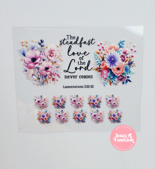 Love of the Lord Mini uv dtf wrap