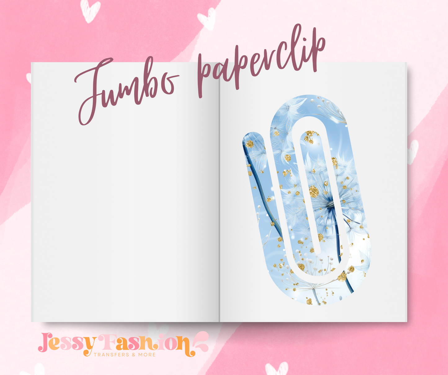 Relax and fresh flower Jumbo Paperclip