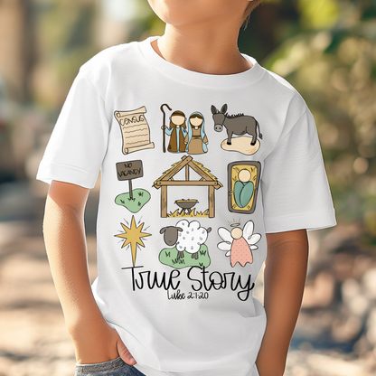 True Story Kid DTF Shirt Transfer