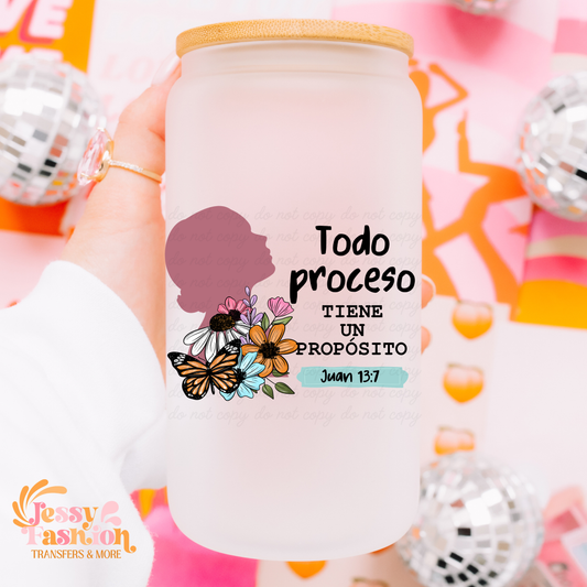 Todo proceso tiene un propósito UV DTF Decal