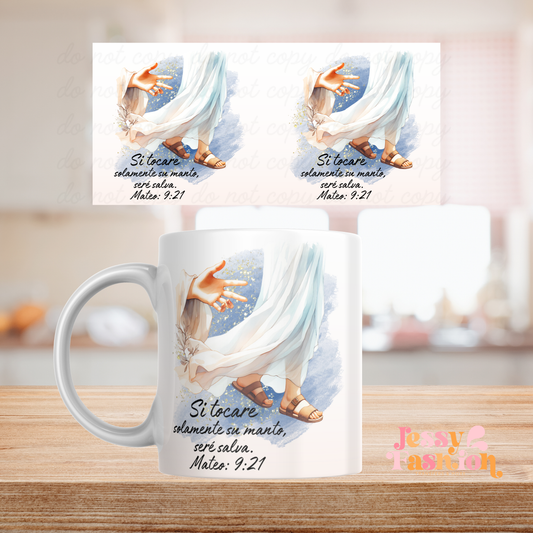 Si tocare solamente su manto... mug 11oz Sublimation transfer