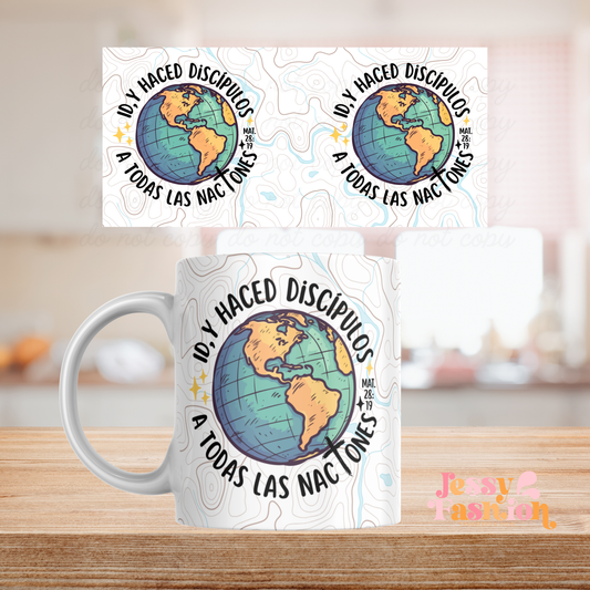 Misiones mug 11oz Sublimation transfer