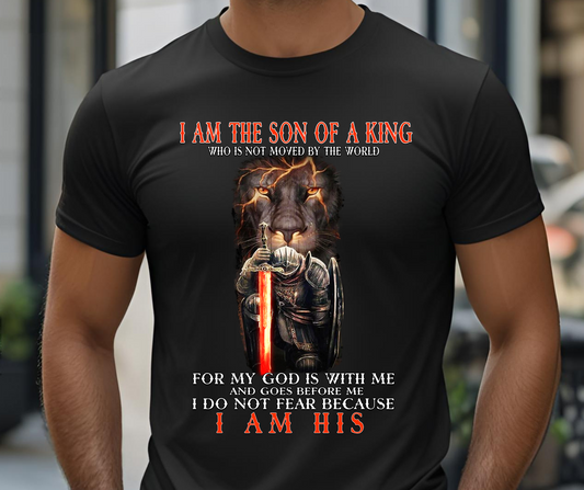 Son of a King DTF transfer