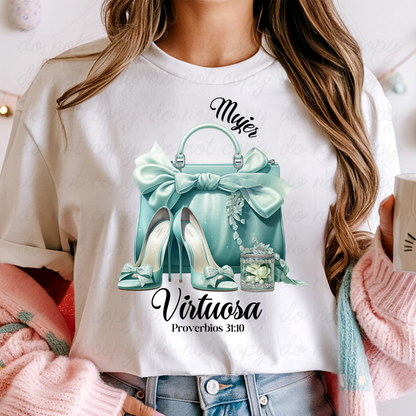 Mujer virtuosa DTF Shirt Transfer