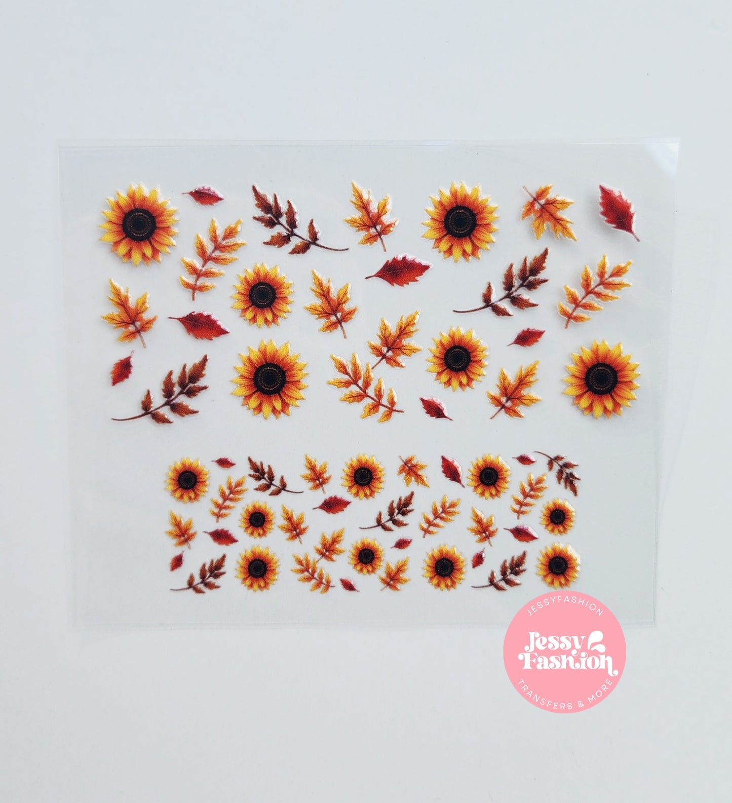 Sunflowers Mini uv dtf wrap