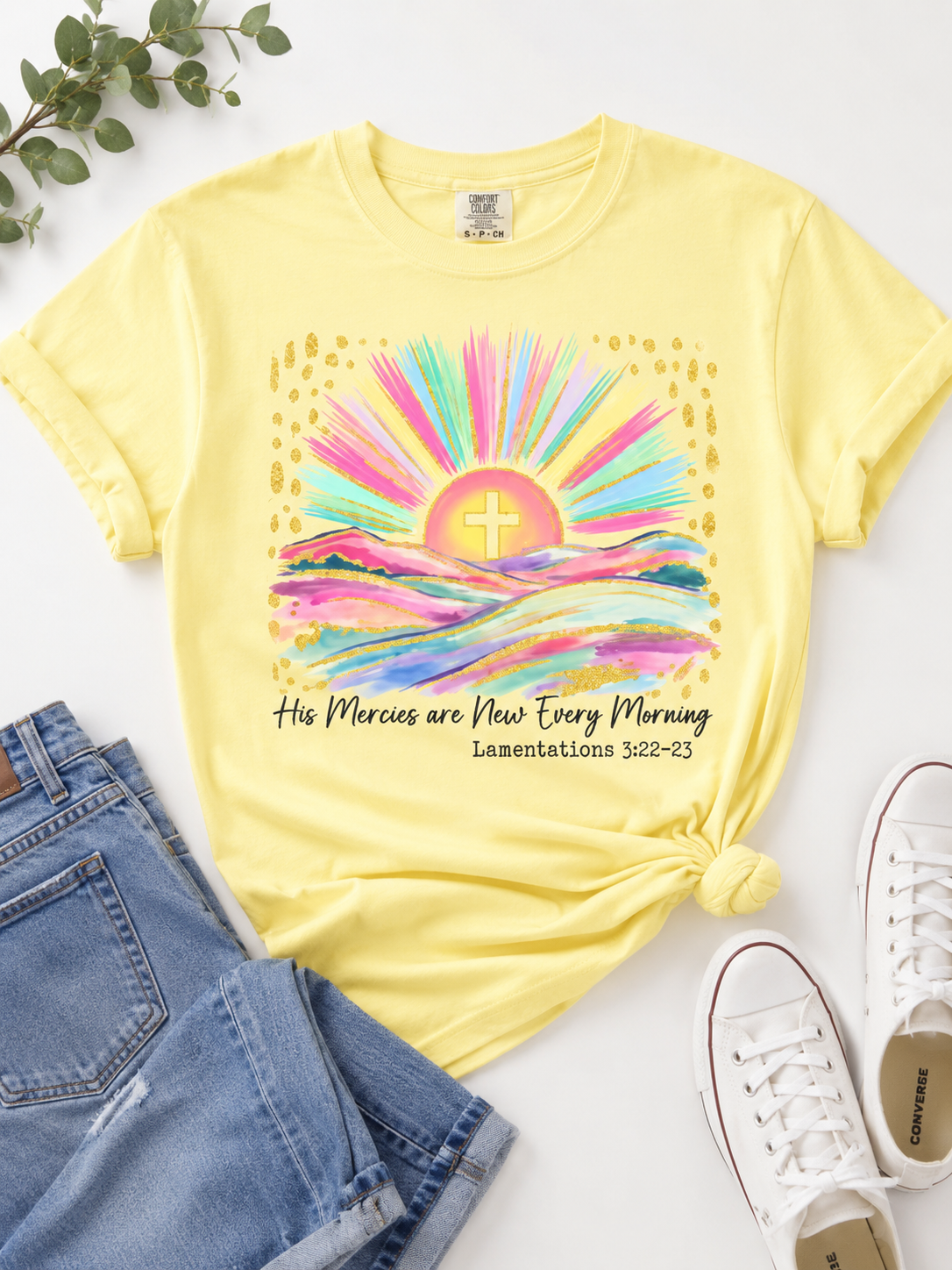 His mercies are... Dtf Shirt Transfer