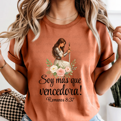 Soy mas que vencedora! DTF Shirt Transfer