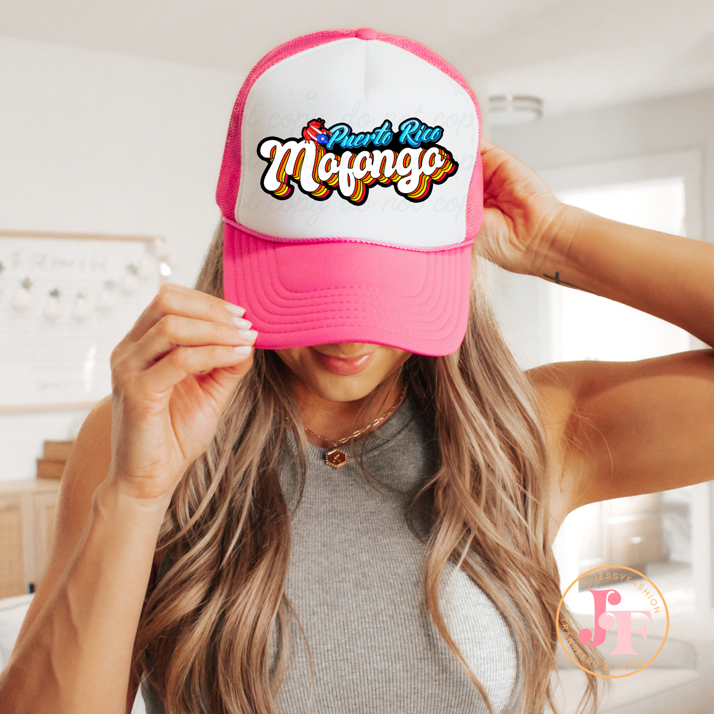 Puerto Rico Mofongo hat print