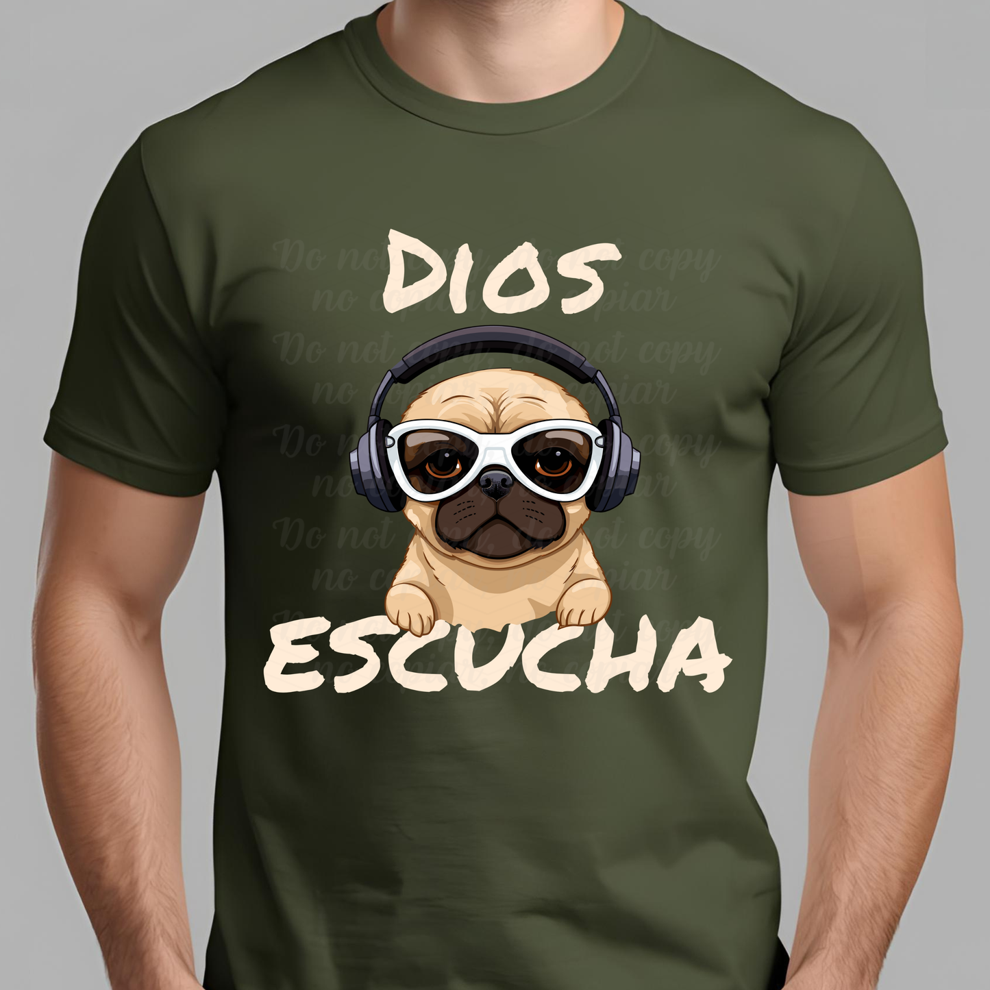 Dios escucha DTF Shirt Transfer