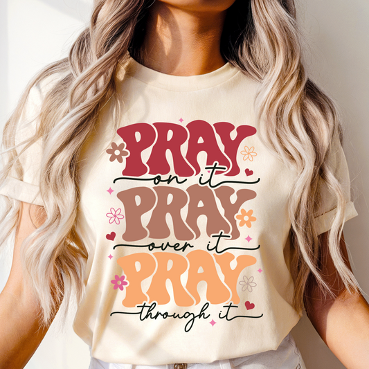 Pray on it, Pray... DTF transfer
