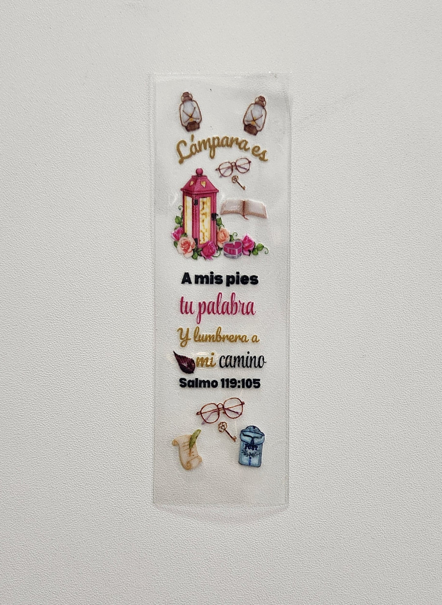 Lámpara es a mis pies UV DTF Decal Bolígrafo
