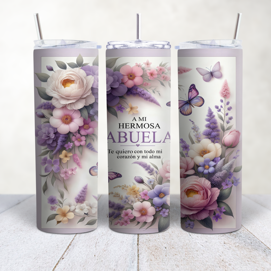 Hermosa Abuela Sublimation Transfer Tumbler 20oz