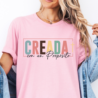 Creada con un proposito DTF Shirt Transfer