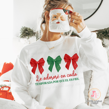 Le adoraré en cada temporada Dtf Shirt Transfer