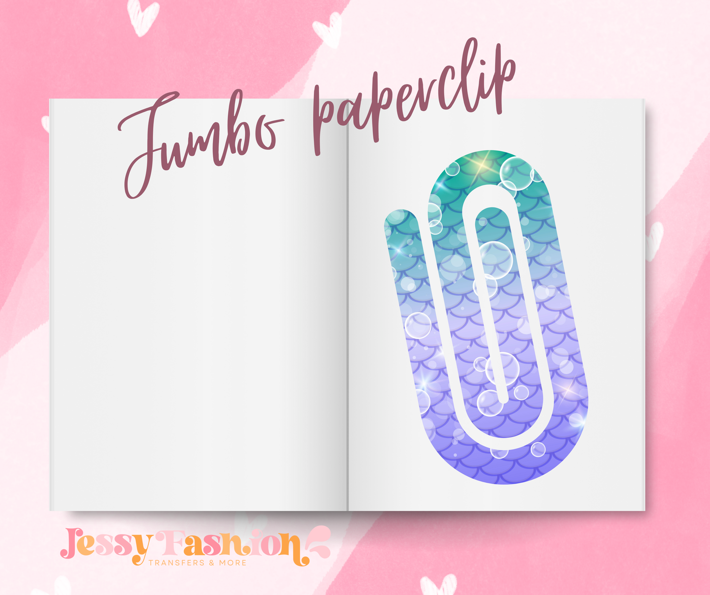 Mermaid Jumbo Paperclip