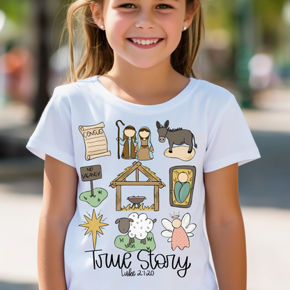 True Story Kid DTF Shirt Transfer