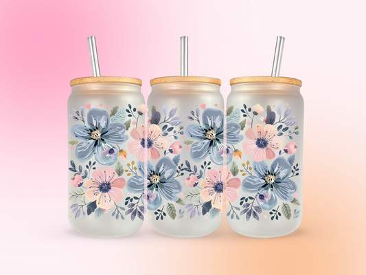 Floral Spring UV DTF CUP WRAP