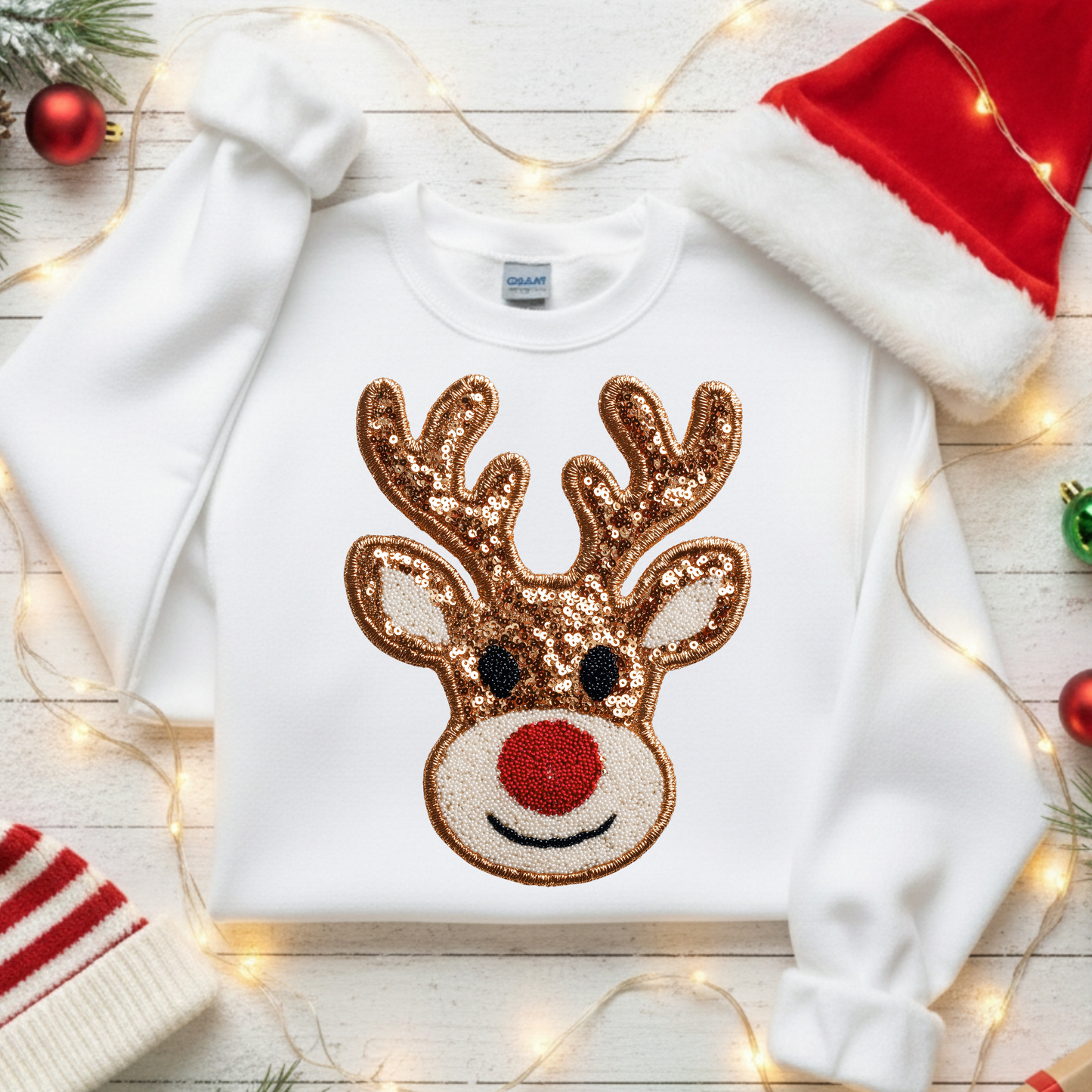 Cute Rudolph Dtf Shirt Transfer
