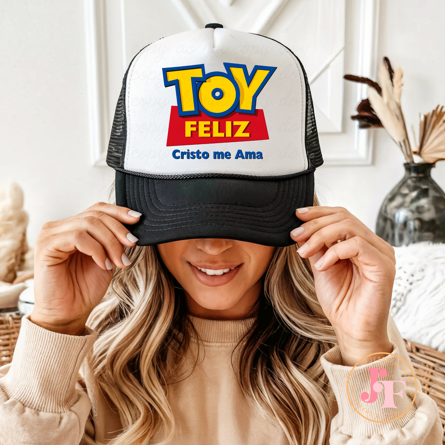 Toy Feliz hat print