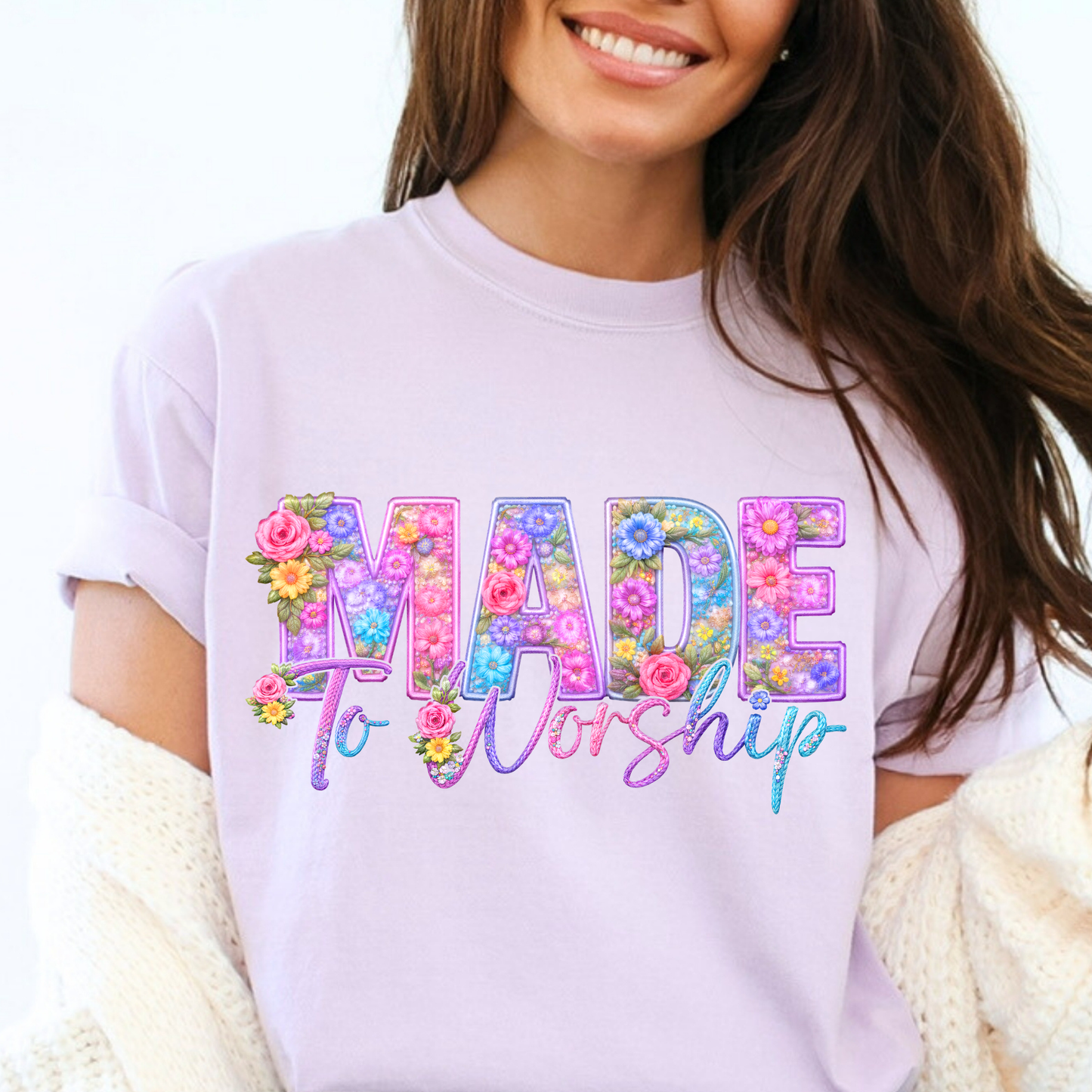 Made to worship Dtf Shirt Transfer