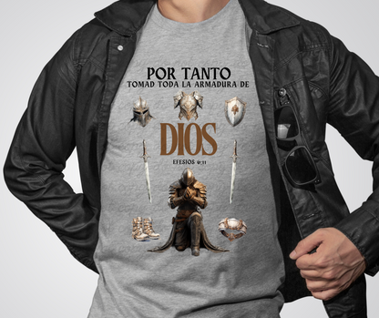 Por tanto tomad toda la armadura DTF shirt transfer