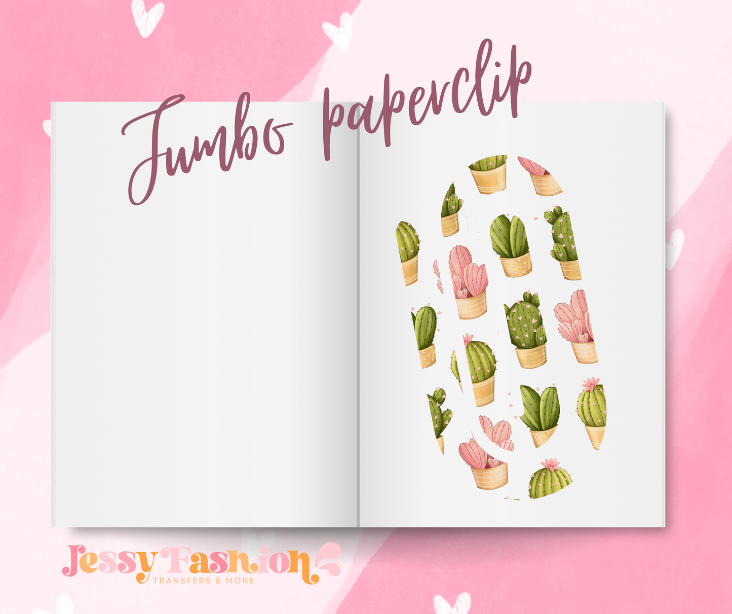 Cactus Jumbo Paperclip