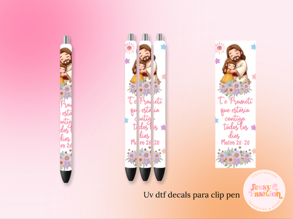 Te Prometí DTF DECAL BOLÍGRAFO