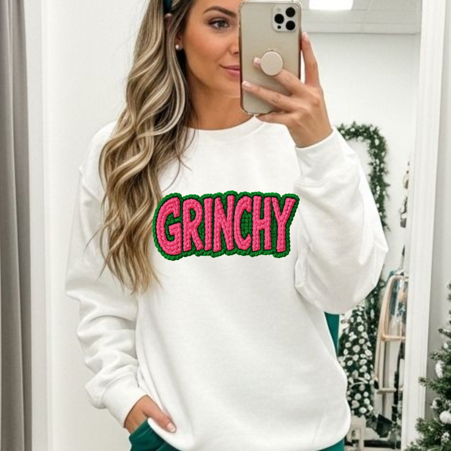 Word Green Dtf Shirt Transfer