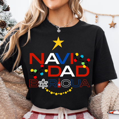 Navidad Boricua DTF Shirt Transfer