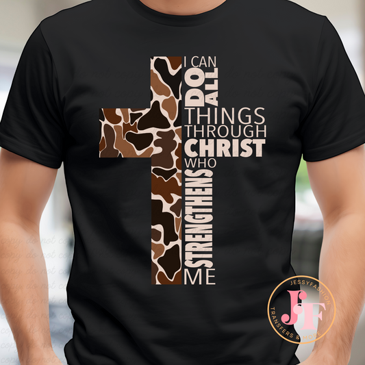 I can do all things DTF Shirt Transfer