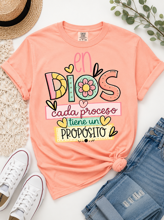 En Dios cada proceso... Dtf shirt transfer